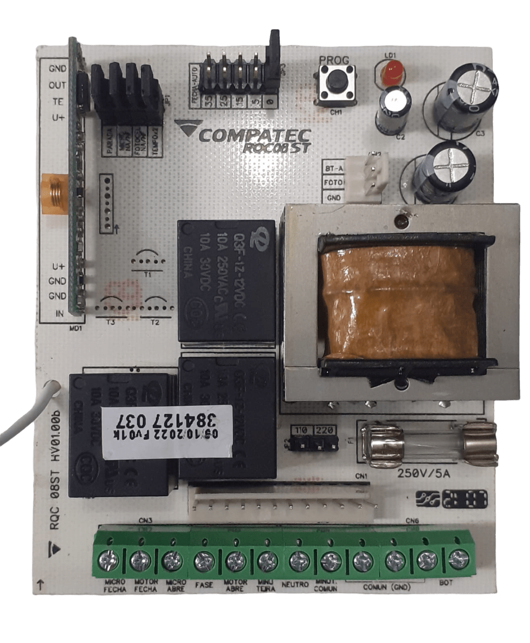 Placa De Motor Eletrônico Compatec RQC08ST 299 Mhz